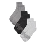 Drew M Qua Sock In Dgy/Gy/Bk