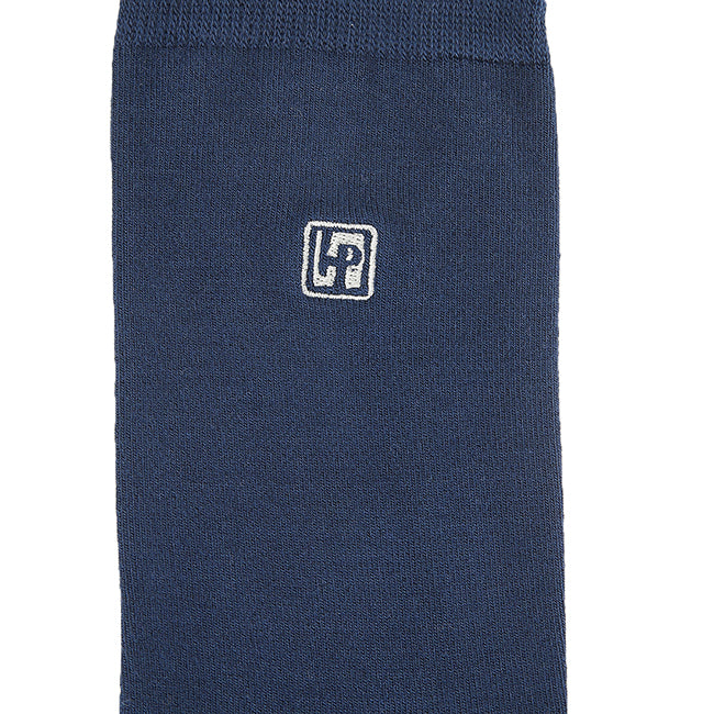 Miles M Crew Sock In Gy/Bk/Nv