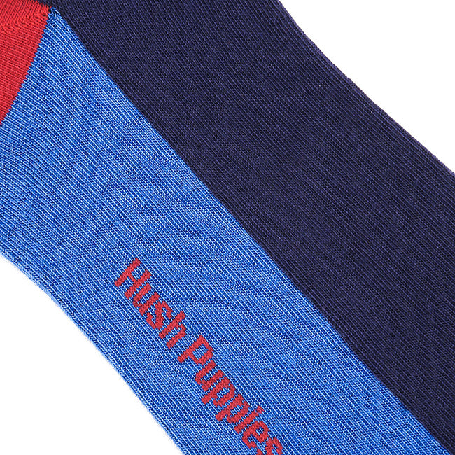 Orson M Crew Sock In Navy/Black
