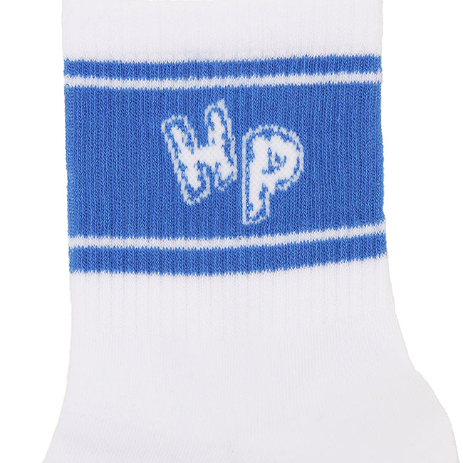 Andre M Qua Socks In White / Black