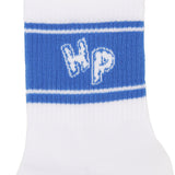 Andre M Qua Socks In White / Black