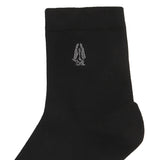 Hush Puppies Pria Gale M Qua Socks In Bk/Gy/Bk