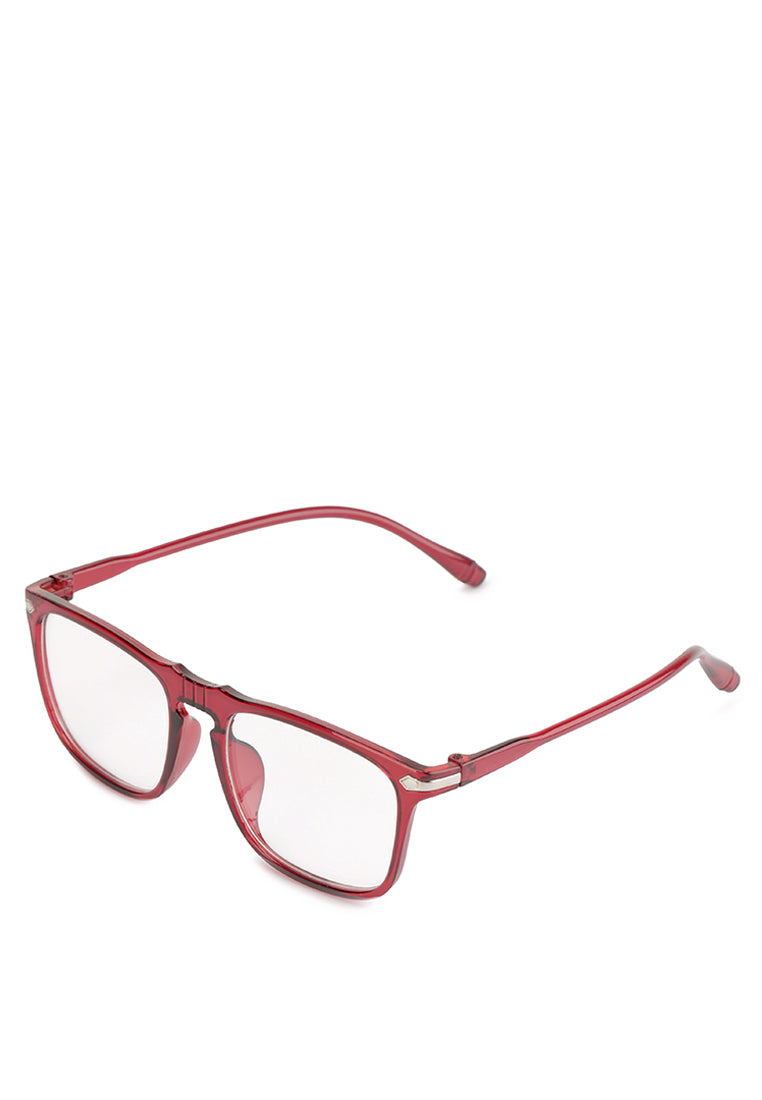 Kingship Unisex Kacamata Anti Radiasi Celso Red Clear