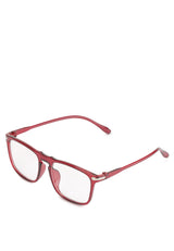 Kingship Unisex Kacamata Anti Radiasi Celso Red Clear