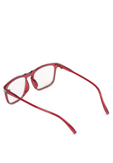 Kingship Unisex Kacamata Anti Radiasi Celso Red Clear