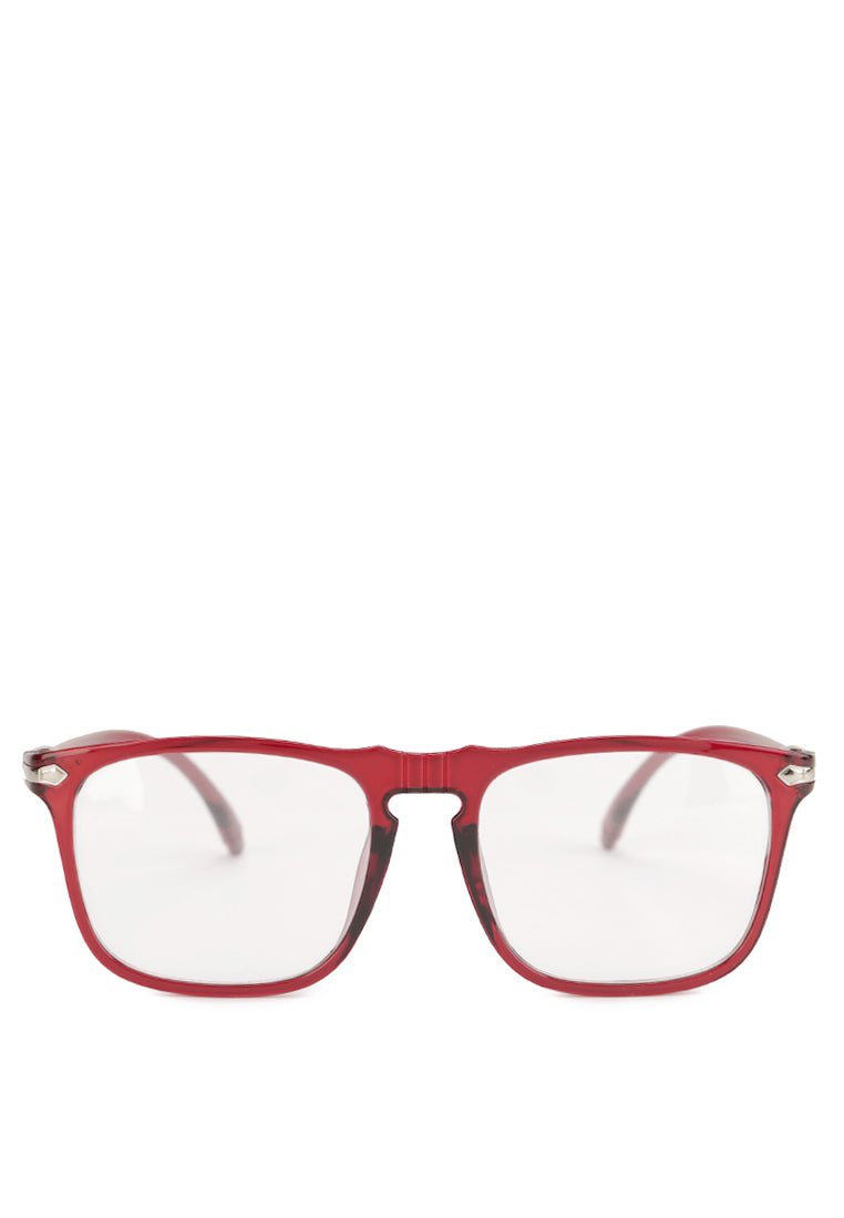 Kingship Unisex Kacamata Anti Radiasi Celso Red Clear