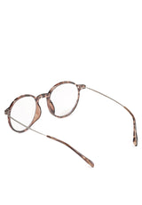 Kingship Unisex Kacamata Anti Radiasi Nostas Leopard Clear