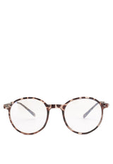 Kingship Unisex Kacamata Anti Radiasi Nostas Leopard Clear