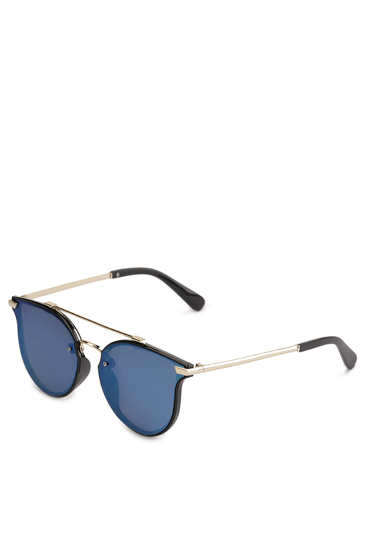 Kingship Unisex Kacamata Sunglasses Giovin Gold Black Blue