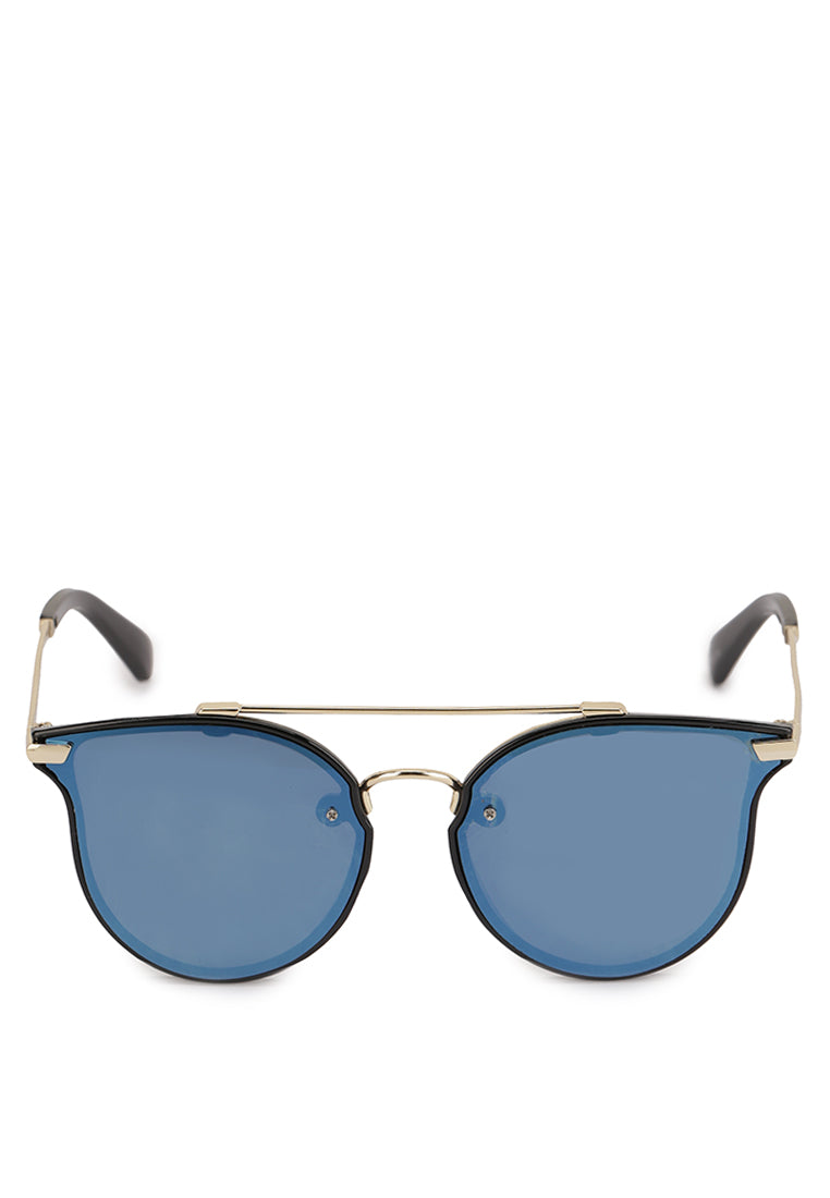 Kingship Unisex Kacamata Sunglasses Giovin Gold Black Blue