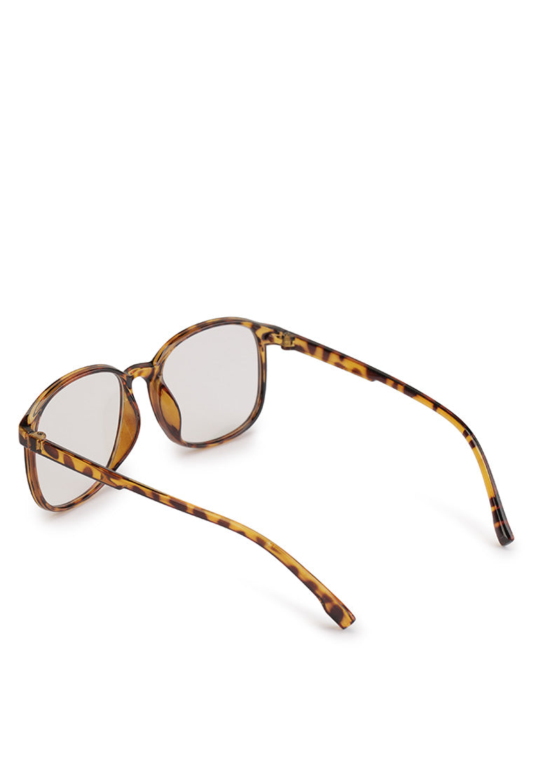 Kingship Unisex Kacamata Anti Radiasi Denoval Leopard Clear