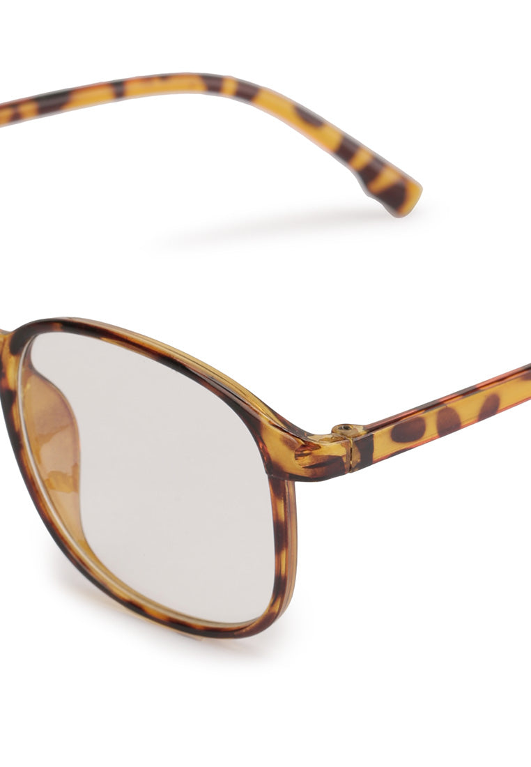 Kingship Unisex Kacamata Anti Radiasi Denoval Leopard Clear