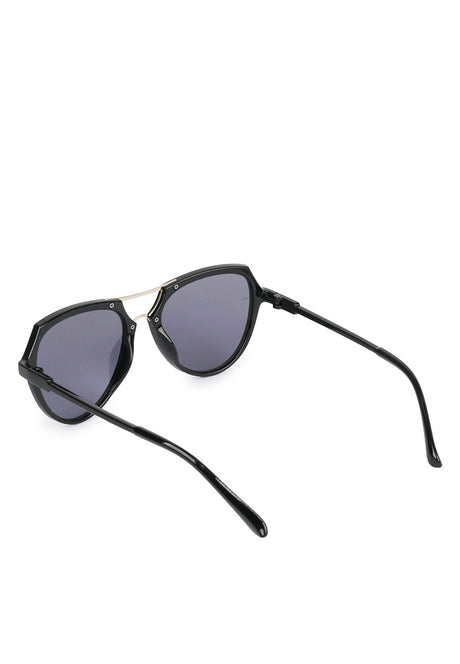 Kingship Unisex Kacamata Sunglasses Fred Gold Black