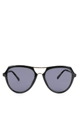 Kingship Unisex Kacamata Sunglasses Fred Gold Black