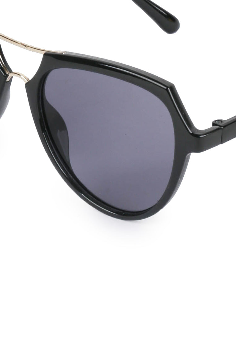 Kingship Unisex Kacamata Sunglasses Fred Gold Black