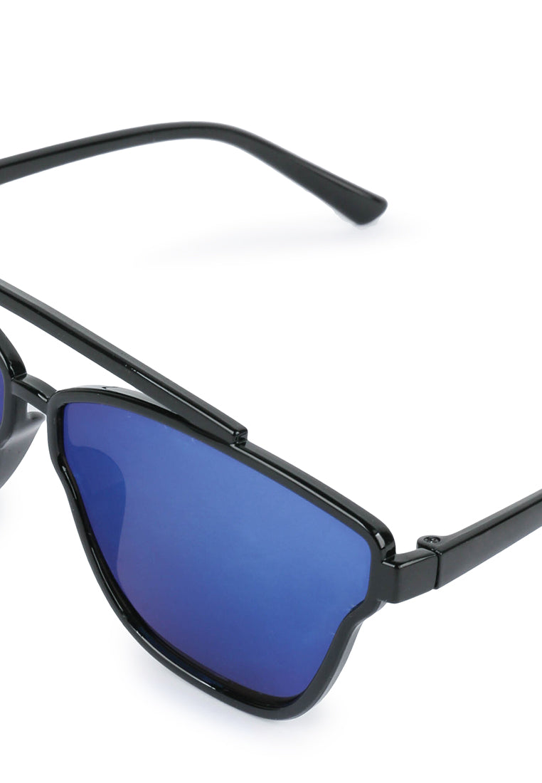 Kingship Unisex Kacamata Sunglasses Delingard Black Blue