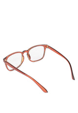 Kingship Unisex Kacamata Anti Blue Light Dericco Tea Clear