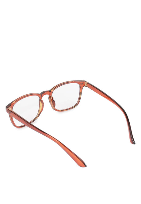 Kingship Unisex Kacamata Anti Blue Light Dericco Tea Clear