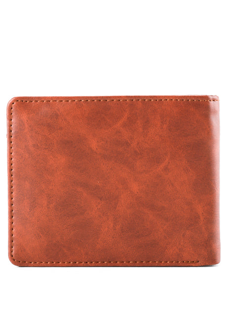 Kingship Unisex Leather Wallet Hilderic Brown