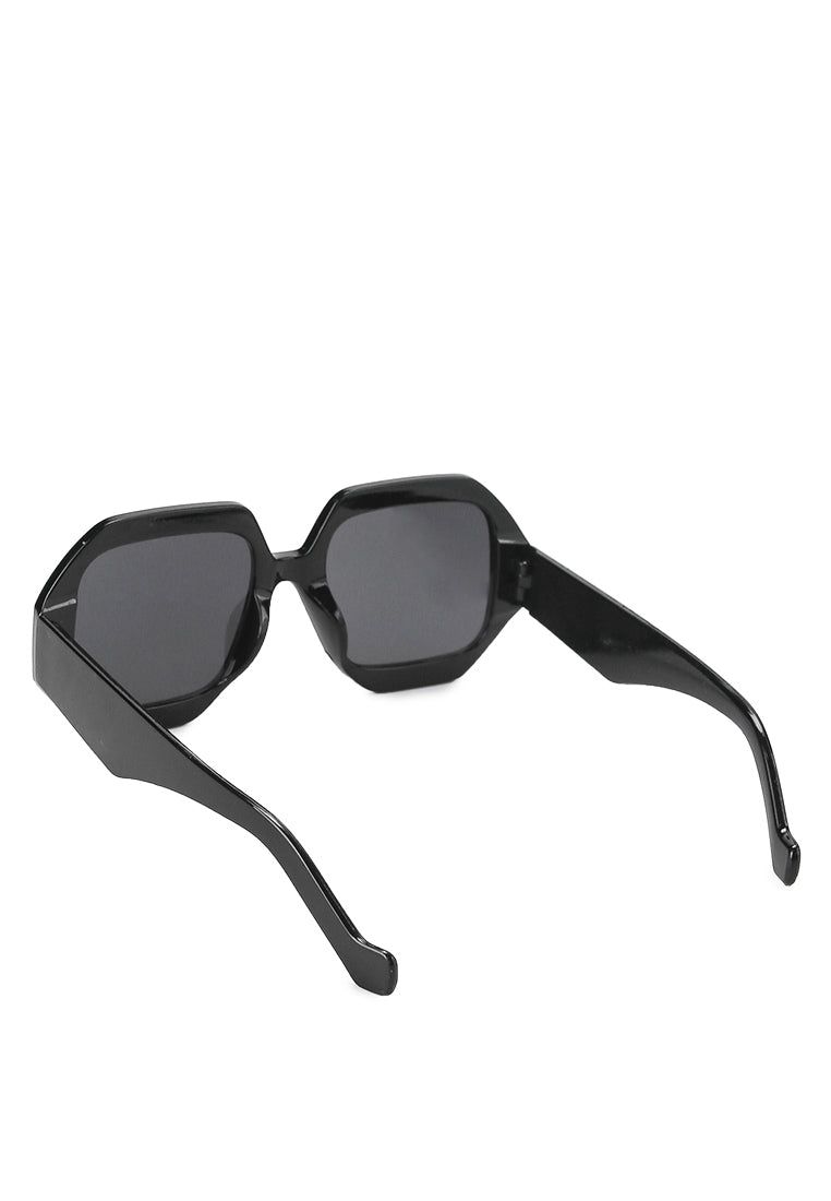 Kingship Kacamata Sunglasses Justino Black In Black