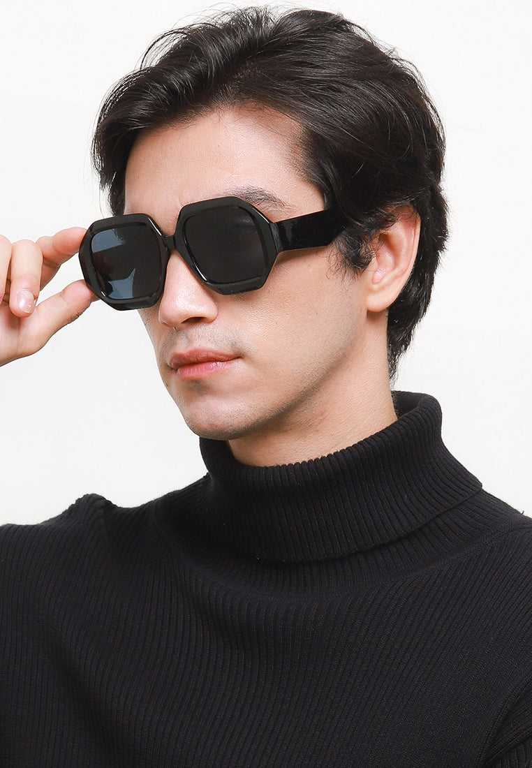 Kingship Kacamata Sunglasses Justino Black In Black