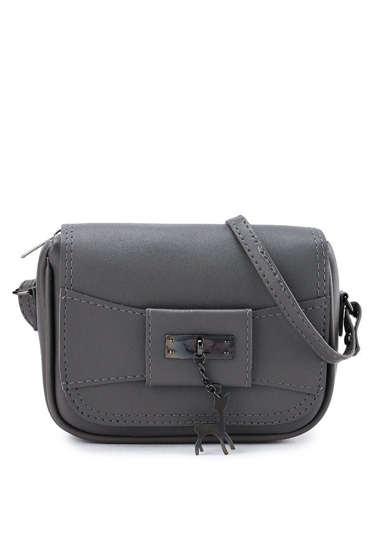 Kingship Women Sling Bag Klaressa Grey