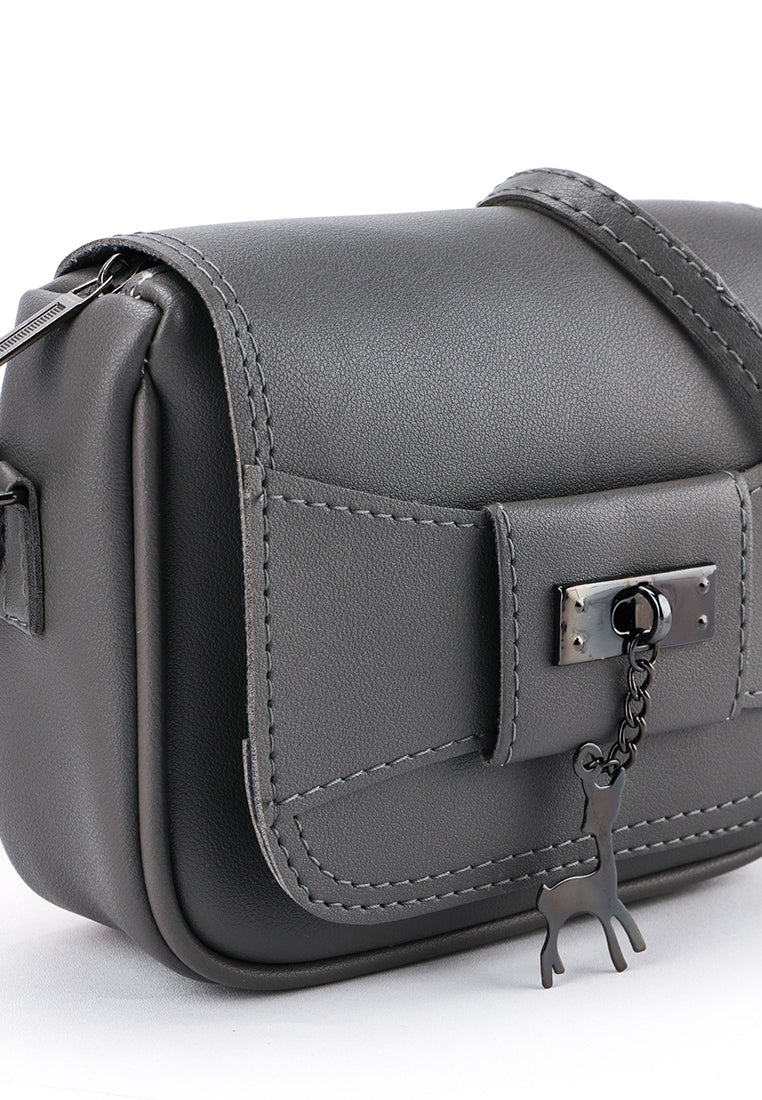 Kingship Women Sling Bag Klaressa Grey