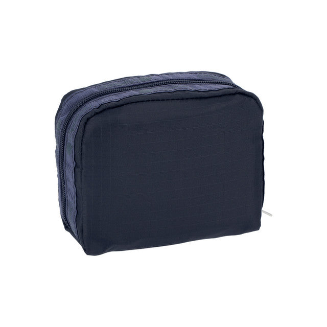 LeSportsac Aksesoris Wanita Square Cosmetic In Deep Sea Blue