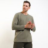 Hush Puppies Pakaian Pria Others Leviero Ls In Olive