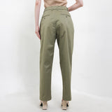 Hush Puppies Pakaian Wanita Pants 955 Limona In Olive