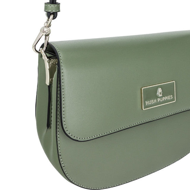 Hush Puppies Tas Wanita Sling Bag Ginnie Sling L In Olive