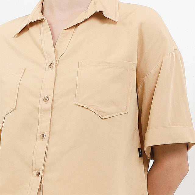 Hush Puppies Pakaian Wanita Shirt Lupita In Khaki