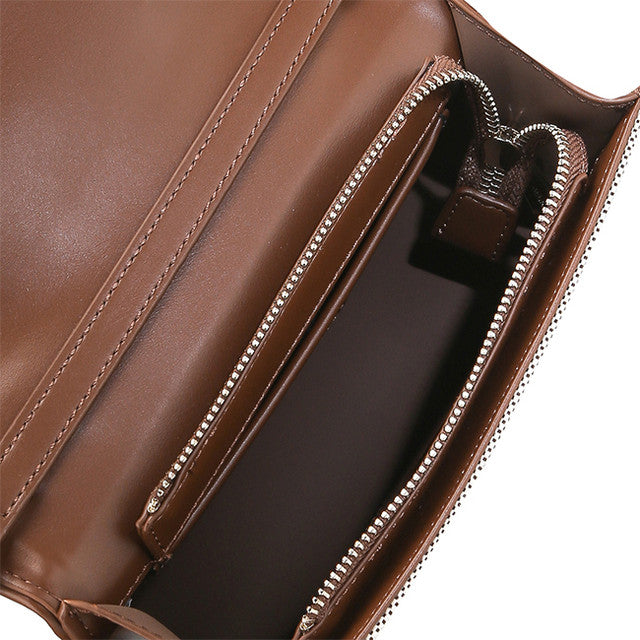 Obermain Tas Wanita Catalina Crossbody Bag In Dark Brown