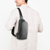 Alfie Chest Bag - L  In Black