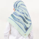 Benazir In Blue-Green