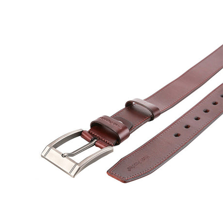 Hush Puppies Aksesoris Pria Belt Frank Pin In Dark Brown