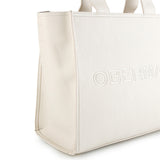 Delene Top Handle In Beige