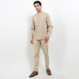 Hush Puppies Pakaian Pria Shirt Manakeesh In Khaki