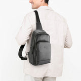 Obermain Bags Pria Brad Chest Bag - L In Black