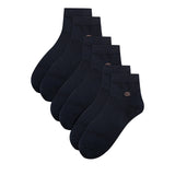 Obermain Aksesoris Unisex Socks Ob Half Sock In Navy