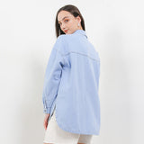 Hush Puppies Pakaian Wanita Dress Lennon In Blue
