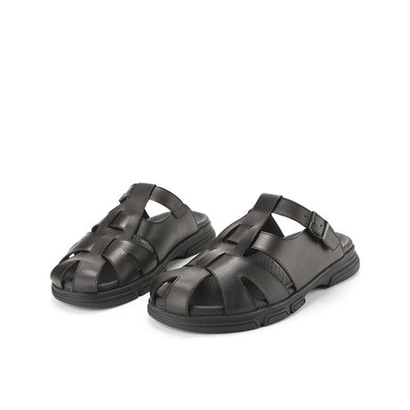 Playboy Sandal Pria Jeremy Mules In Coffee