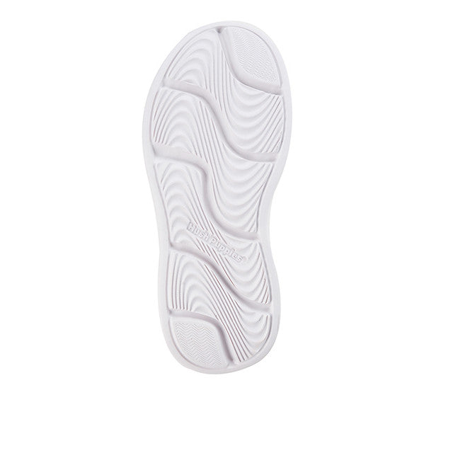 Hush Puppies Sepatu Wanita Sneakers Rush Slipon In White Leather