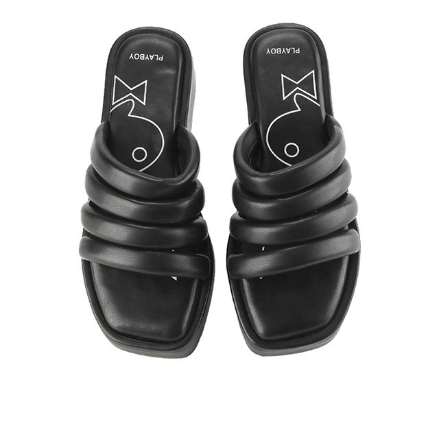 Playboy Sandal Wanita Others Snow In Black