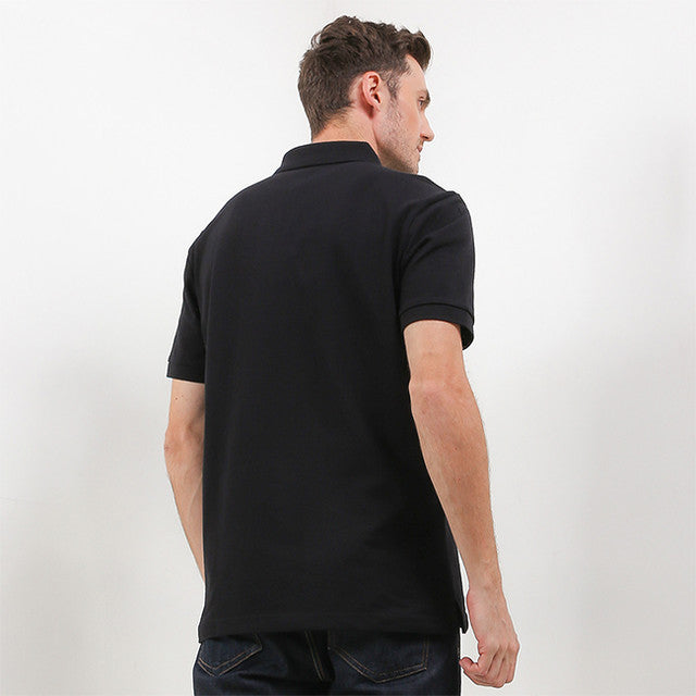 Hush Puppies Pakaian Pria Polo Bsc Tangelo In Black