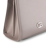 Obermain Bags Wanita Chloe Top Handle In Taupe