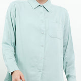 Hush Puppies Pakaian Wanita Shirt Workwear Aiki In Sage