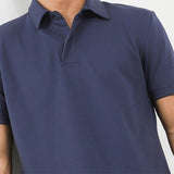 Hush Puppies Pakaian Pria Polo Howly In Navy