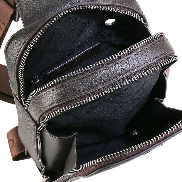 Obermain Bags Pria Chest Bag Axe Chest Bag In Brown  L