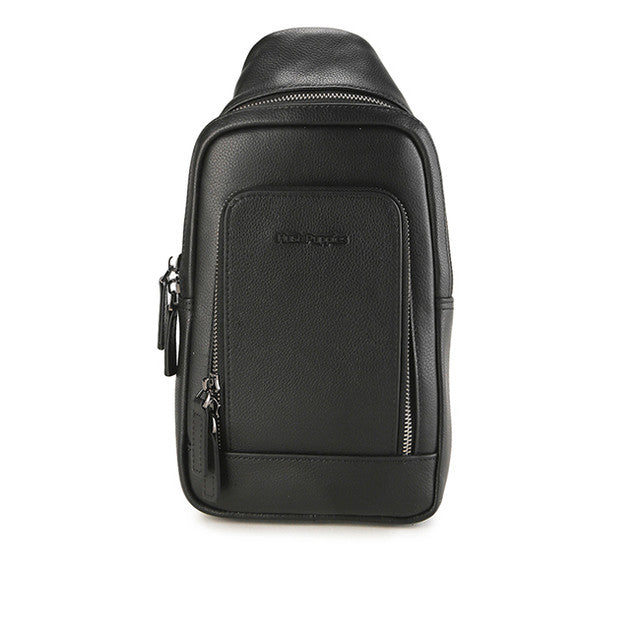 Hush Puppies Tas Pria Issac Chest Bag In Black